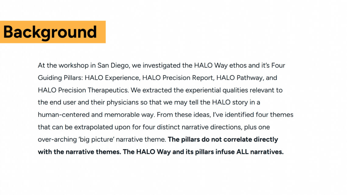 Halo Narratives 2